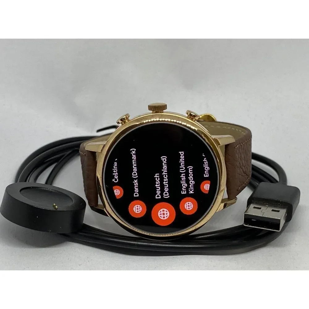 Fossil Gen 4 Authentic Digital Dial Smart Watch Custom Band FTW6018 LT289